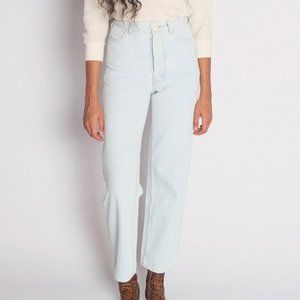 Jesse Kamm 225's Pale Blue Japanese Denim Size 10 NWOT